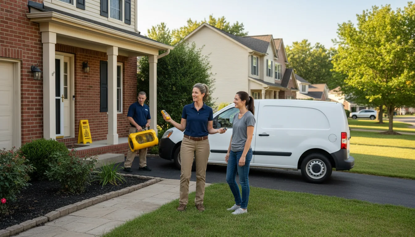 Residential water damage restoration in Maricopa, AZ